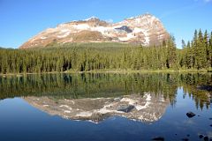 09 Odaray Mountain Reflected In The Still Water Of Lake O-Hara Morning